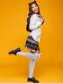 SATINIOR Satin Bow Stockings Women Opaque Thigh High Stockings Over Knee Long Stockings...